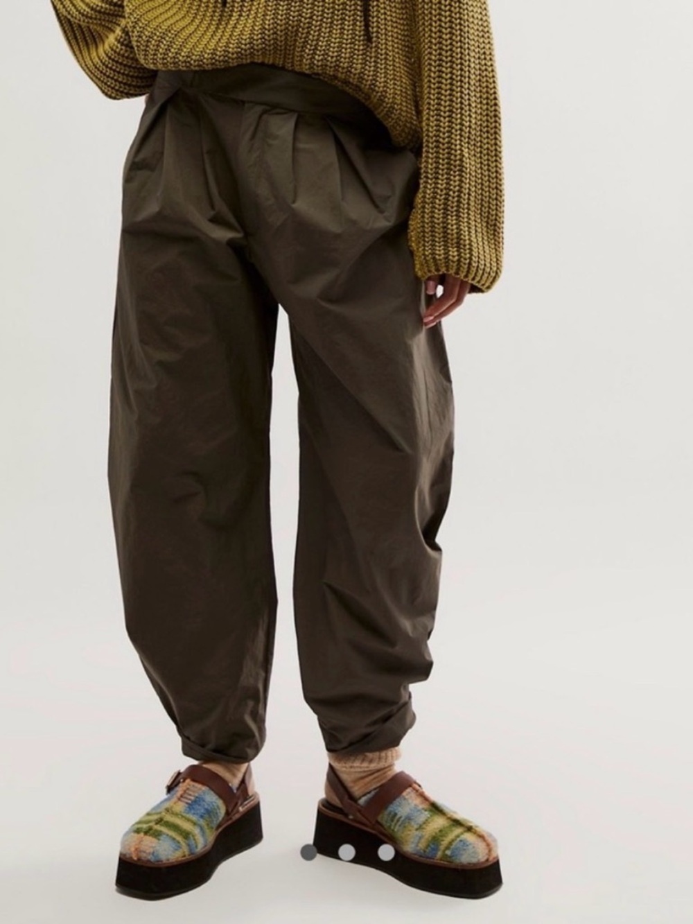 NWT Free People Gabriette Barrel Trouser
